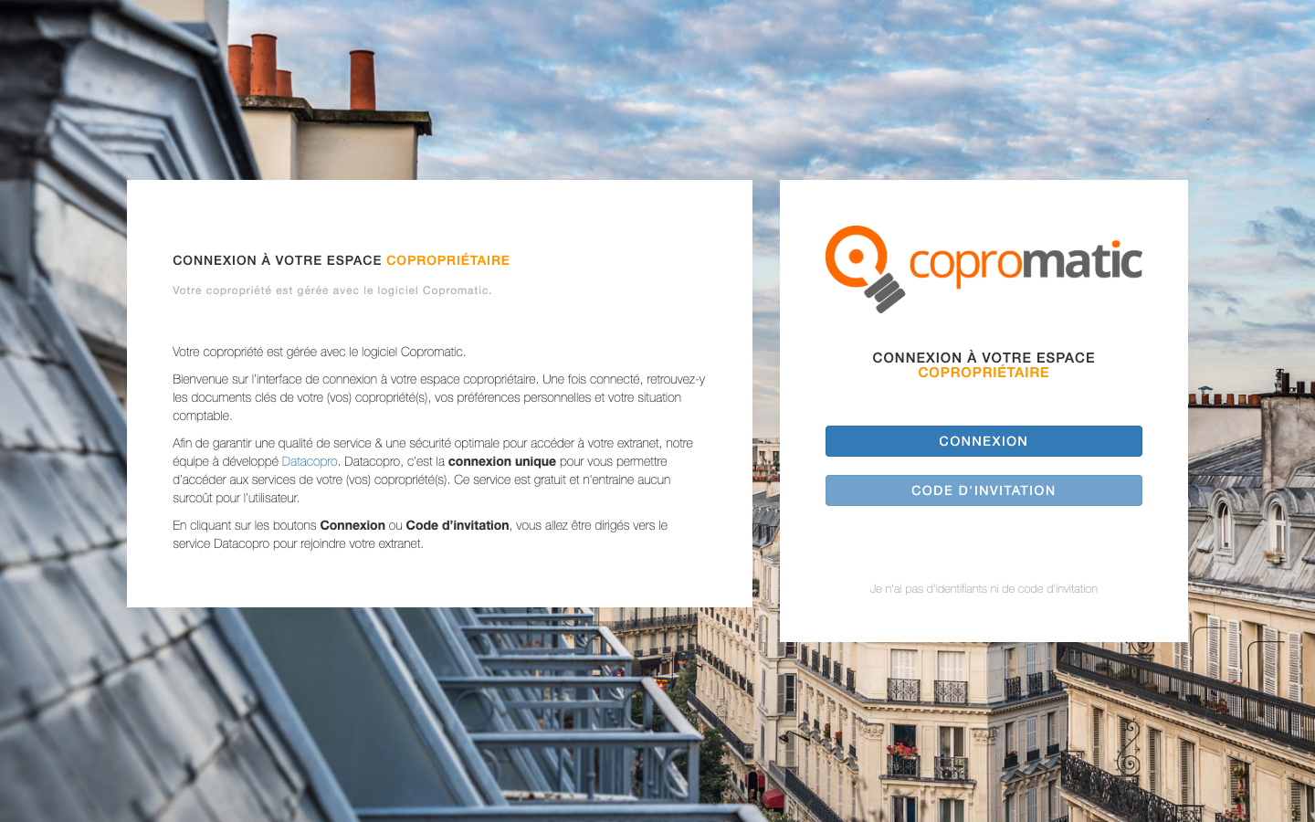 Aperçu du service Extranet